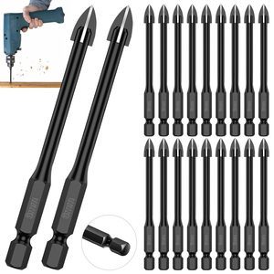 Hot-selling 6mm Masonry Concrete Drill Bit, Heavy-Duty Masonry Drill Bits for Concrete, Brick, Tile, Cement, Carbide Tip