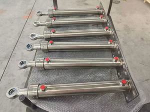 Custom Designed Stroke Warehouse Hydraulic Lifting Cylinder For Car Lifting Double Acting Forklift Hydro Cylinder Complete Set