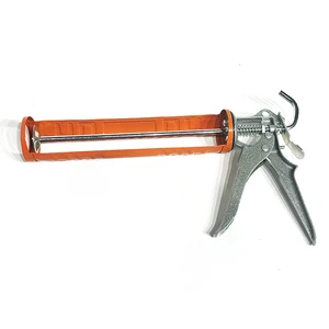 Dual Iron-Plate Welding Type Glass Silicone Caulk Gun Plastic Dual-Cartridge Glass Adhesive Gun