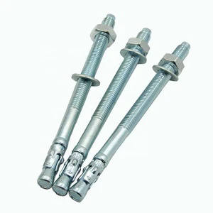 Supplier Standard Size Anchor Fasteners for Concrete China Stainless Steel and Carbon Steel,steel 40mm-300mm 850-5400N B8M