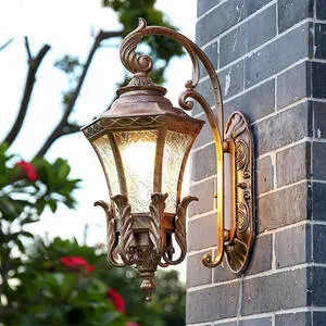 Outdoor Modern Europeanism Led Wall Lamp with Iron Body for Hotel Restaurant Bedroom Living Room Office-Sensor Control BD8342