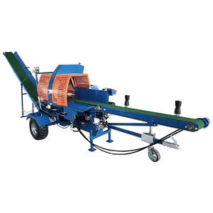 Wood Processor Firewood Heating Hydraulic Chain Saw for Wood Processor Joystick