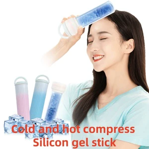Customized Magic Cup Outdoor Activity Long Term Cooling Silicone Inner Container Ice Cup Cold Hot Ice Compress Stick Pain Relief