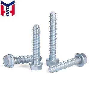 Carbon Steel Concrete Anchor Bolts DIN Standard - Zinc Plated Wedge Expansion Bolts for Heavy Duty Construction