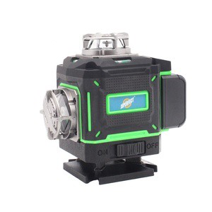Cross Line 4D Laser Level 16 Lines With Green Beam Industrial DIY Grade