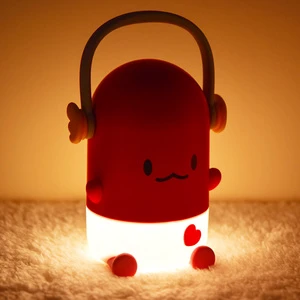 OEM Baby Night Light ABS LED Rechargeable Kids Bedroom Lamp Cute Nursery Sleep Light Soft Touch Control for Baby Home