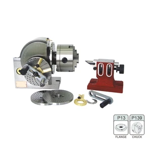 Dividing Head BS Series Semi-Universal Center Milling Machine Accessory with Optional Accessories 3-jaw Chuck