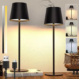 Modern Retro Iron High Foot Table Lamp Simple Metal Decorative Rechargeable for Bedroom Bedside E14 Base AC Reading Room