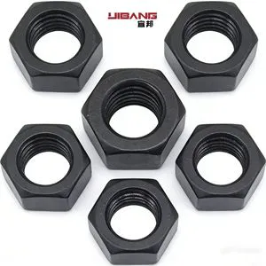 High Quality Carbon Steel M3 Hex Nut with Black Oxide Finish and Zinc Plated DIN934 Forged for Heavy-Duty Industrial Machinery
