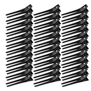 New Style High Quality Top Seller Barber Shop or Home Use Metal Double Prong Setting Alligator Hair Clip