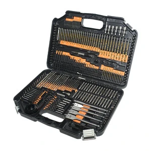 Factory Customized 246pcs Multifunctional Electric Drill Bit Set Woodworking Twist Drill with Batch Head Hole Opener
