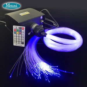 20W IP65 Waterproof LED Fiber Optic Lights Engine RGBW DMX Fiber Optic Lighting Twinkle LED Star Ceiling Lights