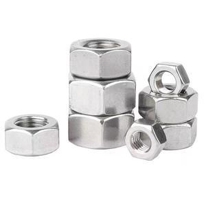 Factory Stock DIN934 Essential Industrial Hex Nuts Stainless Steel Polished Grades 4.8-8.8 Heavy Industry