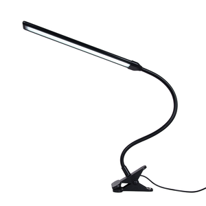Clip In LED Reading Light USB Table Lamps With Clamp 8W 80 LEDs Oval Desk Lamp Eye Protection For Bedroom Living Room Study Room