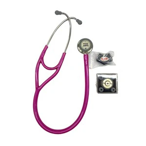 Spirit Dual Head Cardiology Stethoscope Multi-color Edition Medical Diagnostic Instrument Manual Power Source Floating Diaphragm