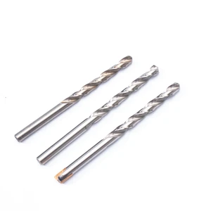 Good quality HSS fully ground twist drill bit 118 or 135 degree amber straight shank twist drill bit