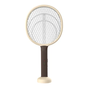 Electric Pest Killer Rechargeable Battery Fly Swatter Mosquito Zapper and Bat With USB