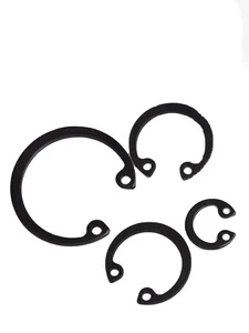 65Mn Steel Snap Retaining Ring for Holes Internal Circlip C-Type Retaining Ring GB893 4L Mainland China DIN472