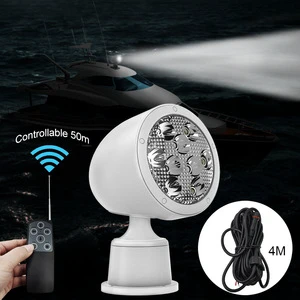 Boat Search Light 12V Remote Control Searchlight Spotlight for Boat Truck Car Marine LED Marine Search Light