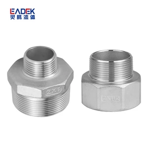 Threaded Bushings Metal Bushing 1 Piece Female Adapter Price Manufacturer Low Moq Stainless Steel China Male Round Casting