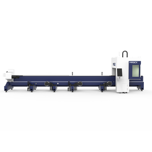 Heavy Duty MK-6024T2C 2 Chucks Fiber Laser Pipe Cutting Machine for Large Diameter Tubes