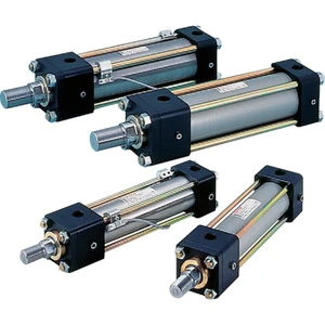 TAIYO High Performance Parker Double Acting Hydraulic Cylinder FK Type 200mm Stroke 14MPa Nominal Pressure Made in Japan
