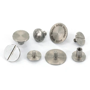 Great Quality 2-15mm Luggage Leather Strap Craft Screw Nail Rivet 8mm Metal Rivets
