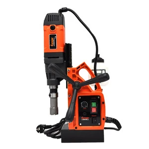 CAYKEN SCY-50HD Heavy-Duty Motorized Magnetic Drill 50mm Diameter 1700W Portable Small Magnetic Seat Drill for Metal Drilling
