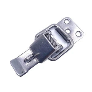 Hot Selling Zinc Plated Stainless Steel Toggle for Catch Latches Spring Latch Padlock Hasp Carton Packaged Secure Locking Box