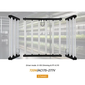 Latest 720W VEG & Fruiting 318 LED Growth Lamp EVOseed Starting IP65 Aluminum Body with LM281B Chip