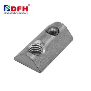 Factory Price M8 Steel Galvanized Coupling Carbon Steel Threaded Nut with Spring Loaded Ball Model