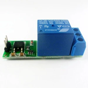 IO25B01 DC 6V/9V/12V/24V Flip-Flop Latch Relay Module Self-locking Switch Low Pulse Trigger Board for Smart Home LED Eletechsup