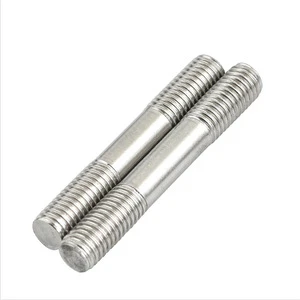 Zinc Coated Threaded Rod M3-M12, Double End Stud Replacement Part for Nail Puller Tool
