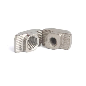 20 30 40 45 Series High Quality and High Standards Stainless Steel Nuts for T-slots (T-nuts)