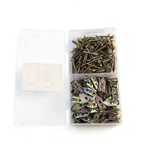 Plasterboard Fixing Sleeve Expansion Bolt Set 200pcs Galvanized Hammer Drive PVC Woking
