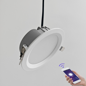 20W 30W SMD COB CCT Changeable Lampara De Techo Lamp Downlight Commercial Hotel Ceiling Smart LED Downlight Warm White Lighting