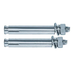 Galvanized Zinc Plated Steel Hex Head M6 Removable Expansion Screw Bolts Lengthened Thickened External Expansion Packing