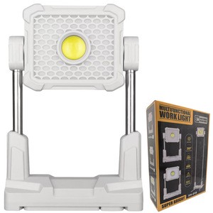 High-Power Bright Cold White LED Work Light Floodlight DC Rechargeable Battery IP44 Waterproof Magnet Mount 1000LM Garden