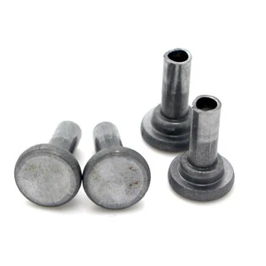 Supply Semi Tubular Shaft Shoulder Rivet with Flat Head Cold Formed One Time