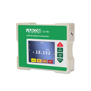 GDS610 Electronic Spirit Level: High-precision Dual-axis Industrial-grade Digital Inclinometer with Strong Magnetic Mounting
