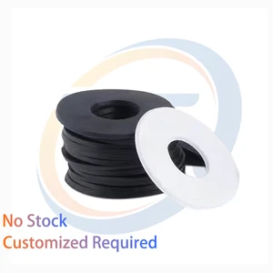 Longcheng Customizable Non-Standard EPDM/FKM/NBR/Silicone Fluororubber Gasket Washer 20-90 Shore Hardness -50~320 Temperature