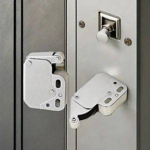 Mini Steel Access Panel with Galvanized Zinc Touch Latch Push Lock