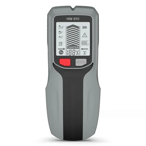 HW-810 6 in 1 Handheld Wall Metal Detector Nail Finder Metal Detector, AC Wire Detection