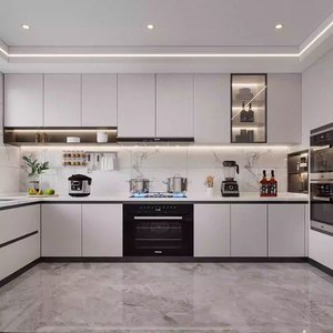 Foshan Zofa 3D Interior Design Rendering Whole House Cabinets Customization One Stop Solutions For Home Projects