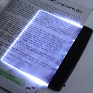Book Light for Reading - Portable LED Light Eye-Friendly and Simple Glass Night Reading Tools Night Light