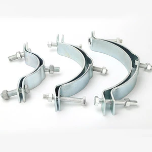 Utility Pole Mounting Band Clamp For Power Line Hardware