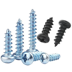 Pan Head Self-Tapping Screw 304 Stainless Steel High Strength Corrosion Resistant for Furniture Electronics Assembly