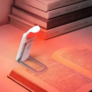 Compact Book Lights For Reading - USB Rechargeable LED Reading Light Book Light for Reading in Bed Eye Care Professional Quality