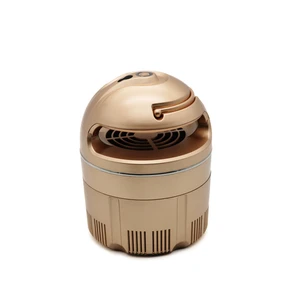 Killer Electric Mute Insect Trap LED Lamp Battery-Powered Mosquito Killer for Everyday Office Kitchen Pest Control ABS Material