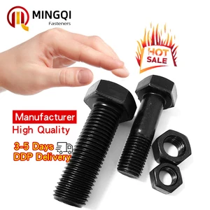 China Supplies DIN933 4.8 8.8 10.9 12.9 Grade M10 M12 M14 M16 High-strength Hexagonal Head Bolts